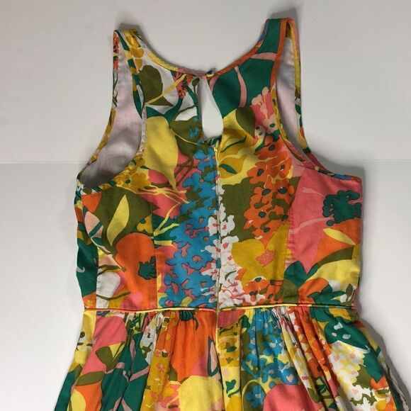 Tori Richard Honolulu Sleeveless Floral Sundress – Tropical Resort Wear - Picture 8 of 11